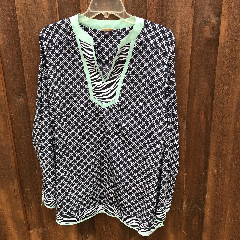 Dana Buchman casual blouse top 14